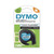 DYMO® Original Schriftband für LetraTag®, Plastik, schwarz auf transparent