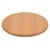 Bolero Round Table Top in Beech Effect for Indoor Use Pre Drilled - 30x800