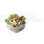 RPET Salad Container in Clear Made of Plastic 500ml 57(H) x 146(W) x 130(D) mm