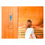 Sauna-Sanduhr aus Holz, Sauna Uhr, Saunazubehör, Zeitanzeige, Eieruhr, Saunauhr, Blau