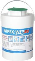 WIPEX-WET Feuchttuch- spender, grün Kunststoff