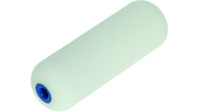 Farbwalze weiss, Breite 110mm Schaumstoff extra fein, abgerundet, für Kunstharzlacke