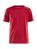 Craft Tshirt Rush SS Tee M XL Bright Red