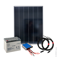 Kit(s) Kit Solaire Autonome M 12V 150Wc (250Wh/jour en moyenne)