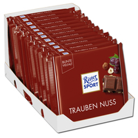 Ritter Sport Trauben-Nuss, Schokolade, 12 Tafeln je 100g