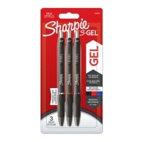 Gelschreiber Sharpie® S-Gel | Farbe: schwarz blau rot