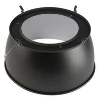 Alu-Reflektor für LED Hallenleuchte HIGH BAY 160W, 60°, schwarz