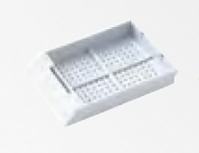 Einbettkassetten PrintMate Porenstil geschlitzt mit losem Deckel | Material: Kunststoff