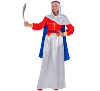Disfraz de Beduina Roja para mujer S