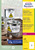 Wetterfeste Folien-Etiketten, A4, 210 x 297 mm, 100 Bogen/100 Etiketten, weiß