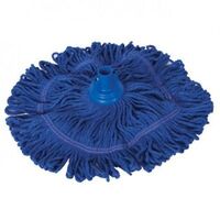 Blue Biofresh Antibacterial Machine Washable Socket Mop Head