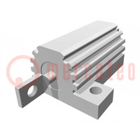 Rezystor: drutowy; z radiatorem; przykręcany; 2,2kΩ; 16W; ±5%
