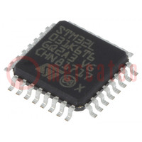 IC: ARM microcontroller; 32MHz; LQFP32; 1.65÷3.6VDC; -40÷85°C