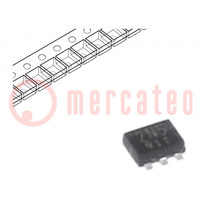 IC: voltage regulator; LDO,linear,fixed; 2.5V; 0.2A; SOT553; SMD