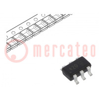 IC: driver; transistor singolo; SOT26; 10÷350mA; Ch: 1; 1,4÷40V