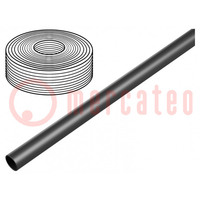 Pneumatic tubing; -0.95÷10bar; polyetylene; PEN; black; -30÷60°C