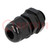 Cable gland; M12; 1.5; IP68; polyamide; black; UL94V-2; GWconnect