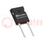 Diode: redressement Schottky; SiC; THT; 1,7kV; 10A; TO247-2; tube