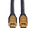 ROLINE 4K PREMIUM HDMI Ultra HD Kabel mit Ethernet, ST/ST, schwarz, 1 m