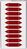 Rohrmarkierpfeile - Rot, 16 x 75 mm, Folie, Selbstklebend, Rohrkennzeichnung