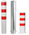 Modellbeispiele: Rammschutzpoller -Bollard- Ø 193 mm, feststehend (v.l. Art. 40190b, 40190, 40193b)