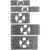 Kennflex Schilderträger aus Edelstahl (V4A) , 10x5,00 cm