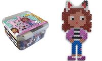 Hama Bügelperlen maxi + Stiftplatte "Gabbys Dollhouse", Box (58140406)