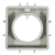 Produktfoto: Silikon Gießform Vase Quadrat mit Kreis