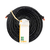 CÂBLE RÉSEAU CAT6 | RJ45 MALE | RJ45 MALE | U/UTP | 50.0 M | DEHORS | ROND | PE | NOIR | LABEL NEDIS CCGL85900BK500