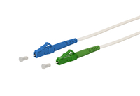 OpDAT Patchkabel LC-S/LC-S APC OS2, weiß, 30,0 m