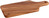 Speisenbrett Rusty rechteckig; 18.5x11.5x1.2 cm (LxBxH); akazie braun;