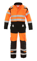 Hydrowear Hove High Visibility Two Tone Coverall Orange / Black 42