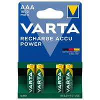 Akku-Batterie, AAA/Micro/HR06, 1,2 V, 1.000 mAh