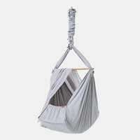 Membantu Premium baby hammock Hängematte mit Rahmen 1 Person(en) Grau