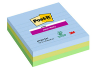 Post-It 7100259444 note paper Square Blue, Green 70 sheets Self-adhesive