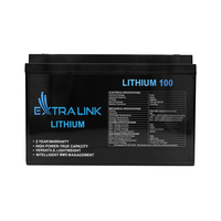 Extralink Akumulator LiFePO4 100AH 12.8V, BMS