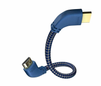 Inakustik 0042503 HDMI kabel 3 m HDMI Type A (Standaard) Blauw, Zilver