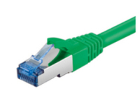 Microconnect Cat6a, 3m cavo di rete Verde