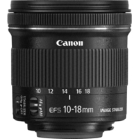 Canon EF-S 10-18mm f/4.5-5.6 IS STM SLR Ultra szeroki obiektyw Czarny