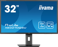 iiyama ProLite XB3270QSU-B1 pantalla para PC 81,3 cm (32") 2560 x 1440 Pixeles Wide Quad HD LED Negro