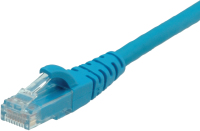 ROLINE 0.5m Cat.6a UTP hálózati kábel Kék 0,5 M Cat6a U/UTP (UTP)