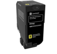 Lexmark 84C2HYE tonercartridge 1 stuk(s) Origineel Geel