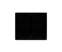 Teka IZF 6424 Czarny Wbudowany Płyta indukcyjna strefowa 4 stref(y)