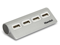 Hamlet 4 port Hub usb 2.0 a 4 porte 480 Mbps