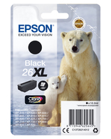 Epson C13T26214012 tintapatron 1 dB Eredeti Nagy (XL) kapacitású Fekete