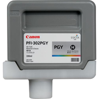 Canon PFI-302PGY Druckerpatrone Original Foto grau