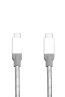 Verbatim USB-C to USB-C Stainless Steel Sync & Charge Cable USB 3.1 GEN 2 30cm