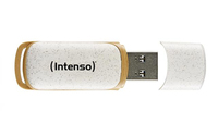 Intenso Green Line USB flash meghajtó 128 GB USB A típus 3.2 Gen 1 (3.1 Gen 1) Bézs, Barna