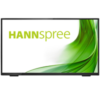 Hannspree HT248PPB computer monitor 60,5 cm (23.8") 1920 x 1080 Pixels Full HD LED Touchscreen Tafelblad Zwart