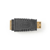Nedis CVGB34906BK cambiador de género para cable HDMI HDMI mini Negro